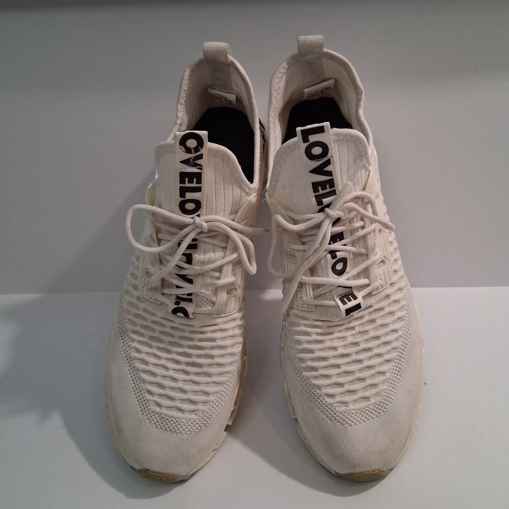 Vooncosir Men Nonslip Blade Athletic Sneakers. Running, Cross-Training White-14